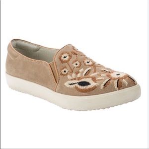 Anthropology Latigo Rada floral embroidered slip ons 7